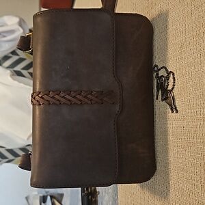 Concealed Carry Jolene Leather Crossbody Organizer by Lady Conceal